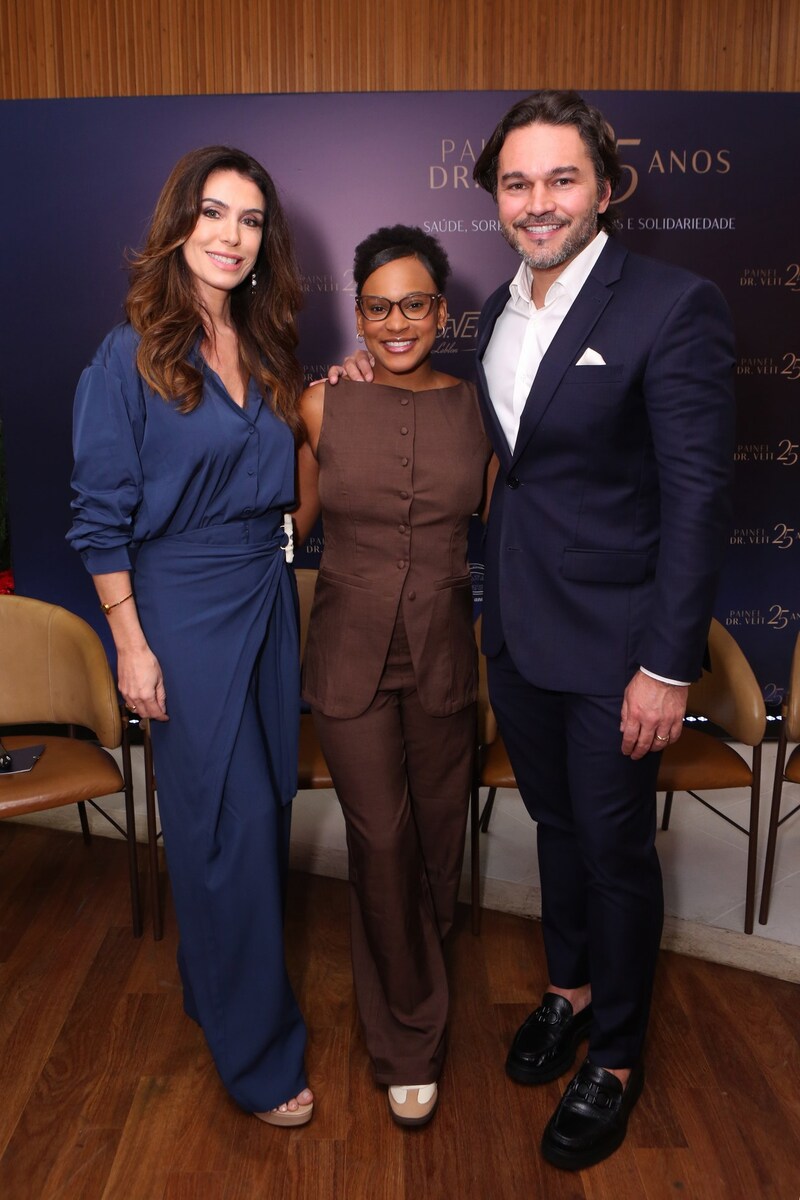Cynthia Veit, Rebeca Andrade e Dr Veit