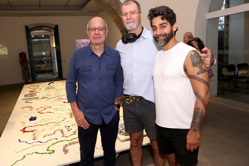 Claudio de Freitas, Ricardo Resende e Felippe Moraes - Exposição