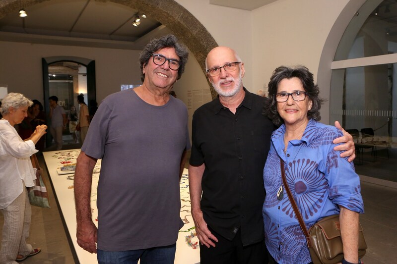 Sergio Zalis, Renato Bezerra de Mello e Maria del Carmen Thomas