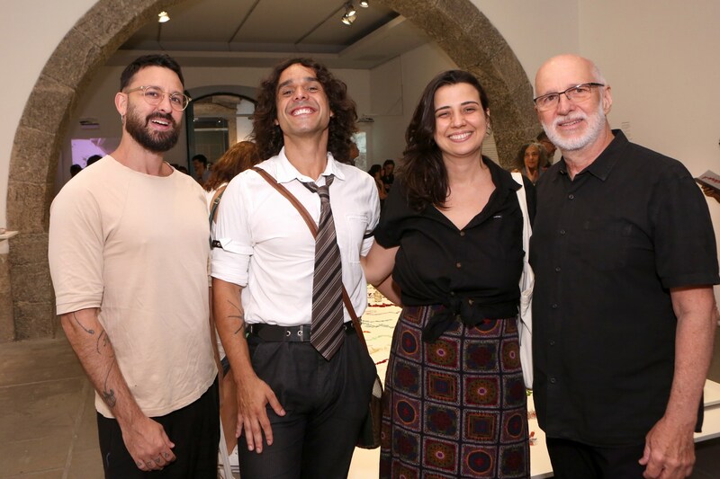 Victor Curi, Diogo Santos, Paula Amparo e Renato Bezerra de Mello