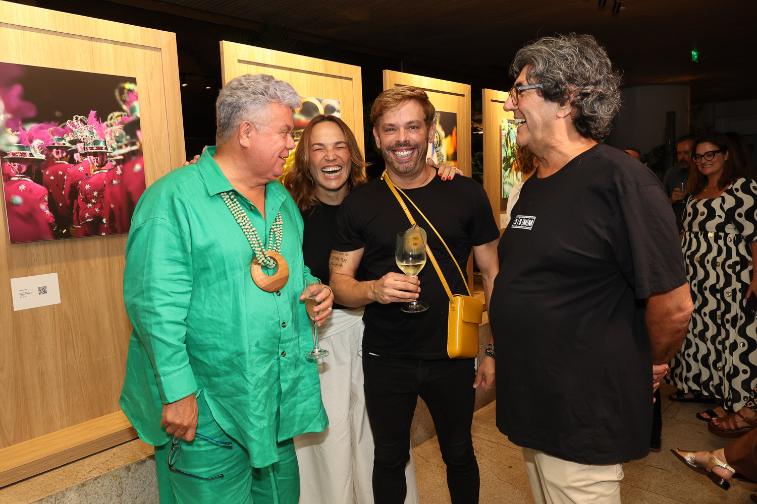 Milton Cunha, Marina Caruso, Bruno Chateaubriand e Sergio Zales