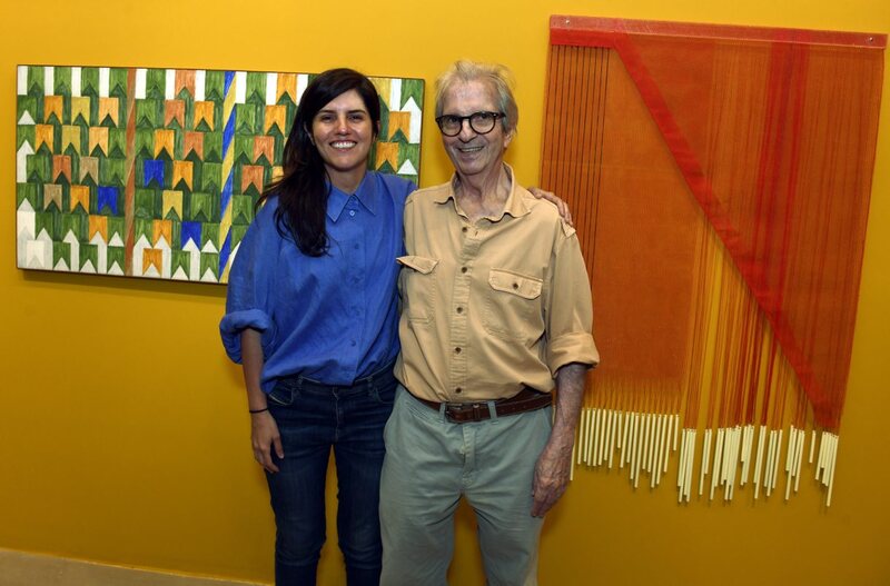 Luisa Duarte e seu pai Paulo Sergio Duarte - Carnavalizar