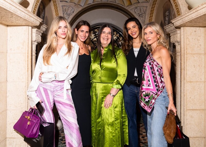 Nathalie Sonrensen, Naty Benevides, Malu Mesquita, Camila Seguro e Antonia Dourado
