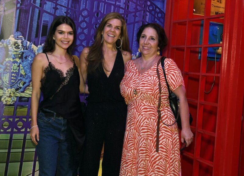 Gabriela Freire , Luísa Thiré e Alice Borges