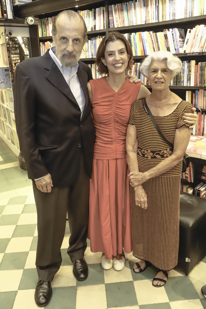 Eduardo Escorel， Clarisse Escorel e Ana Luísa Escorel 