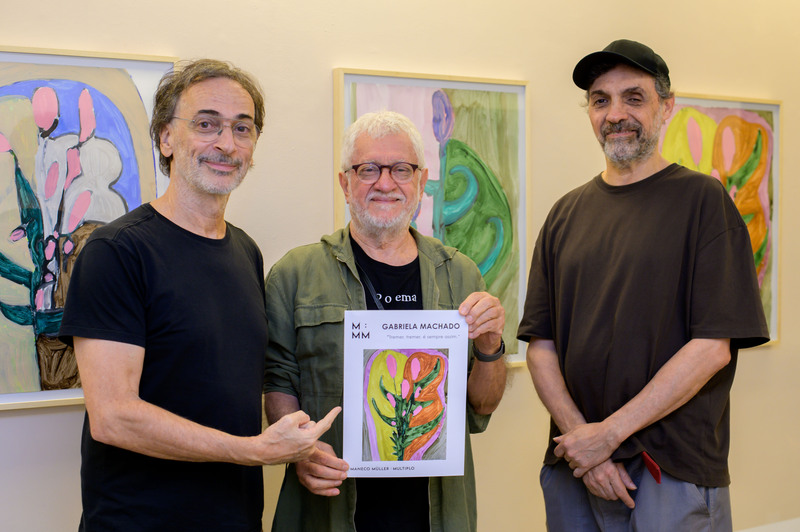 Luiz Zerbini, Walter Carvalho, Jose Damasceno