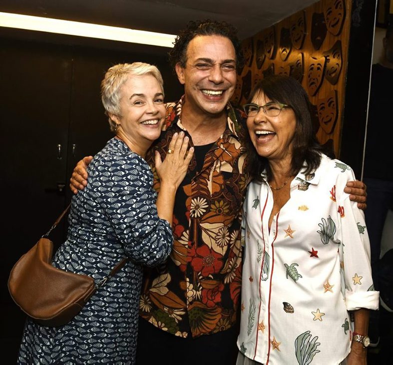 Luciana Braga , Marcelo Médici e Clarisse Derzié Luz