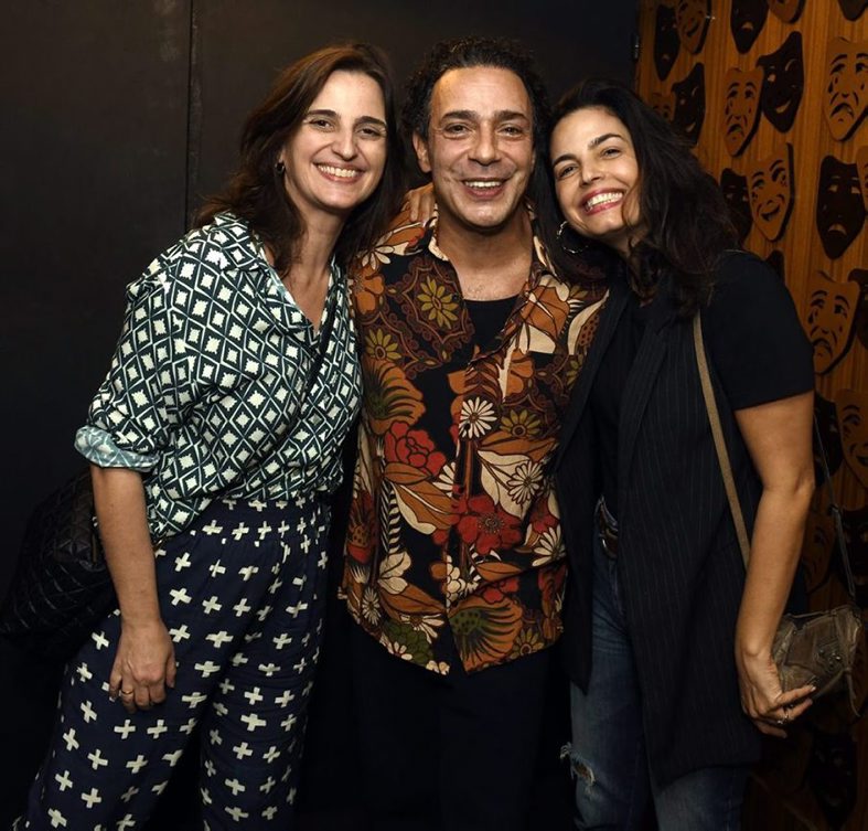 Kika Kalache, Marcelo Médici e Emanuelle Araújo