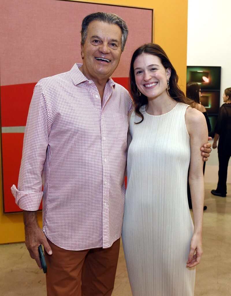 Arnaldo Cezar Coelho e Maria Ferro 