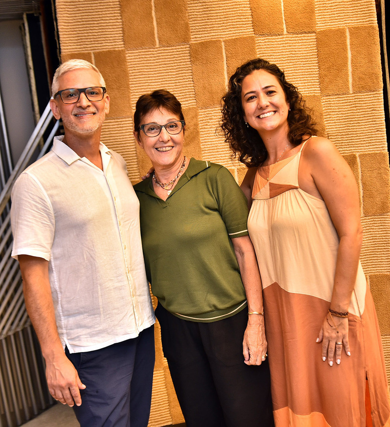 Fernando Lanner, Didu Romero e Lucia Lanner