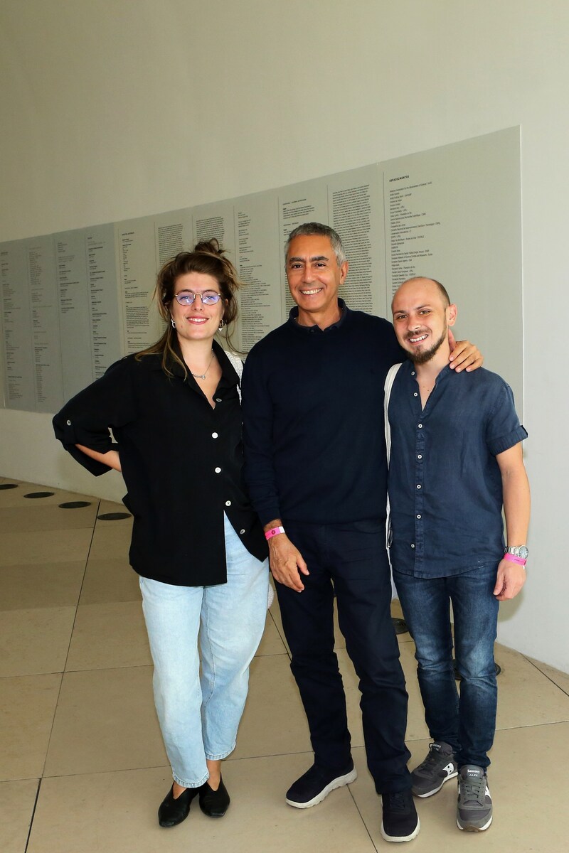 Marco Marica entre Giulia di Silvestro e Stefano Pirro