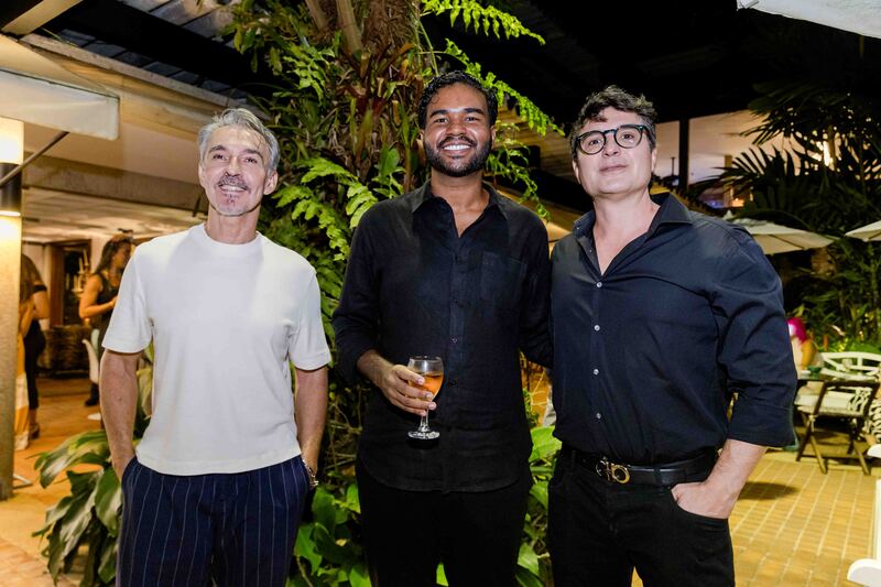 Zheca Sá Ferreira, Gabriel Olendorf e Anderson Rooselvet