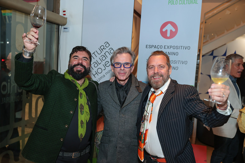 Eduardo Brandão, Alexandre Schnabl e Guenther Klettenhammer