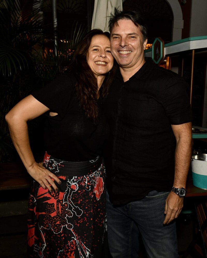 O casal Dani Cavalcanti e André Braga