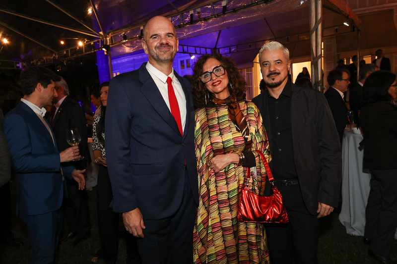 Eric Tallon, Ilda Santiago e Gilson Martins