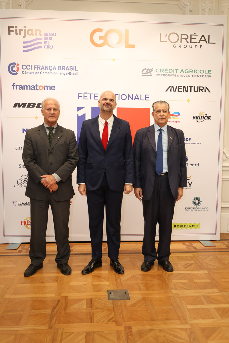 Marco Aurélio, Eric Tallon e Adair Roberto