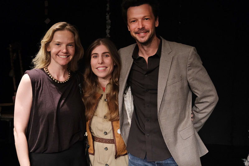 Bianca Berenguer (esposa de Guilherme e psicóloga), Bruna Fachetti, Guilherme Berenguer (ator protagonista de sucessos como Malhaçao Vagabanda e A Vida de Jo)