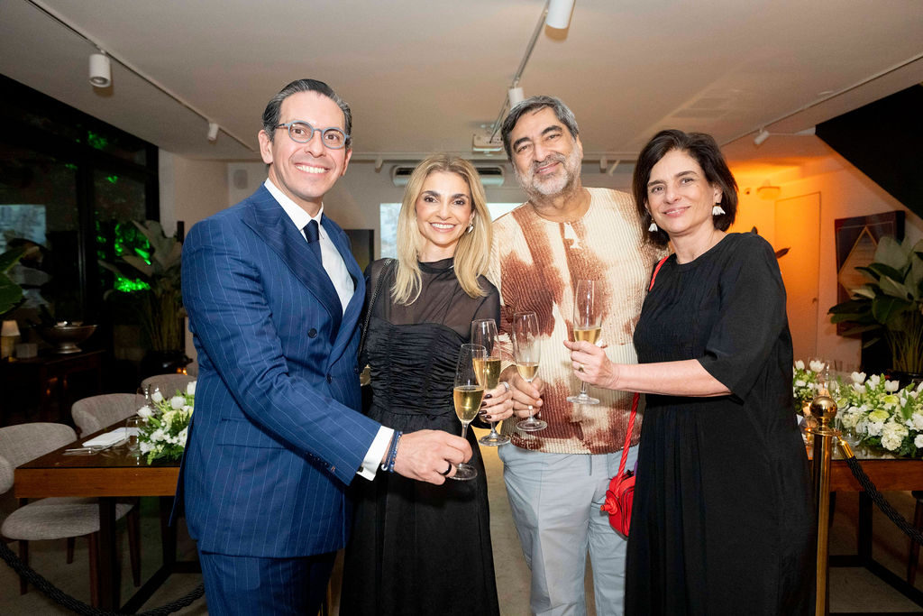 Sofitel_Netto Moreira, Carla Khouri, Zeca Camargo e Carolina Arantes_créditos Rodrigo Zorzi