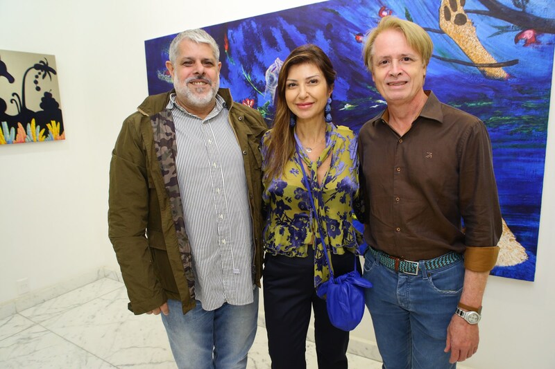 Jose Antonio Macdowell, Bia Sampaio e Douglas Fasolato